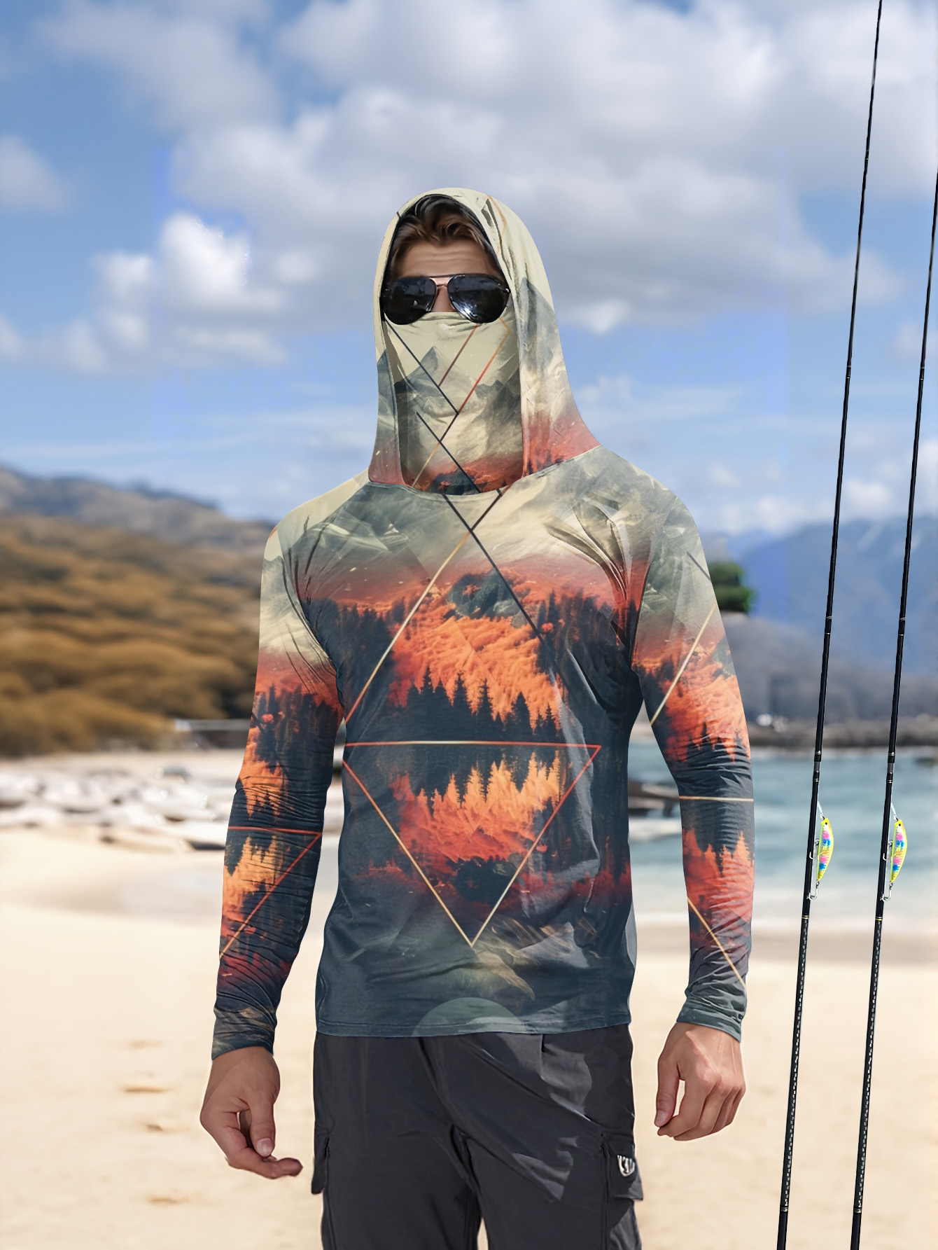Felpa da Pesca per Uomo con Ma - Fishing Hoodie recensione e prezzo
