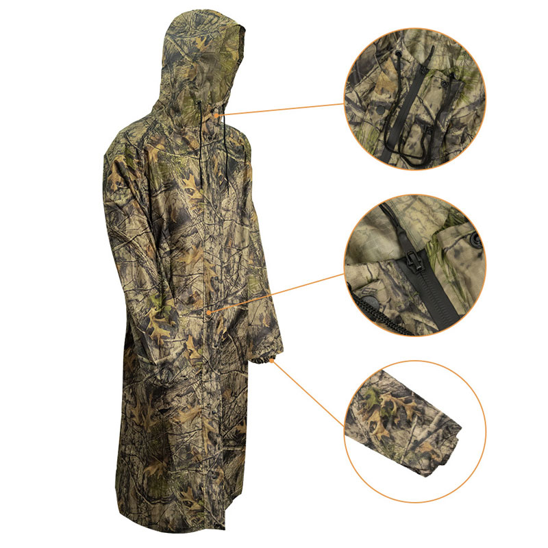 Impermeabile lungo mimetico pe - Fishing Rain Suit recensione e prezzo