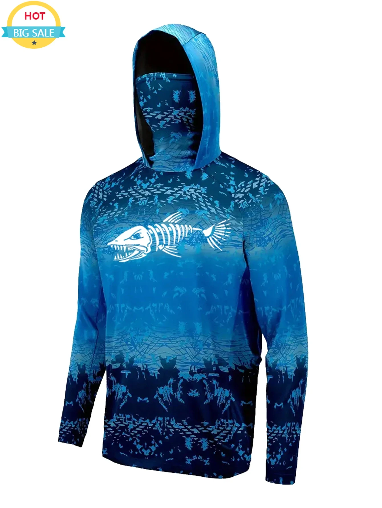 Abbigliamento da Pesca con Cap - Fishing Hoodie recensione e prezzo